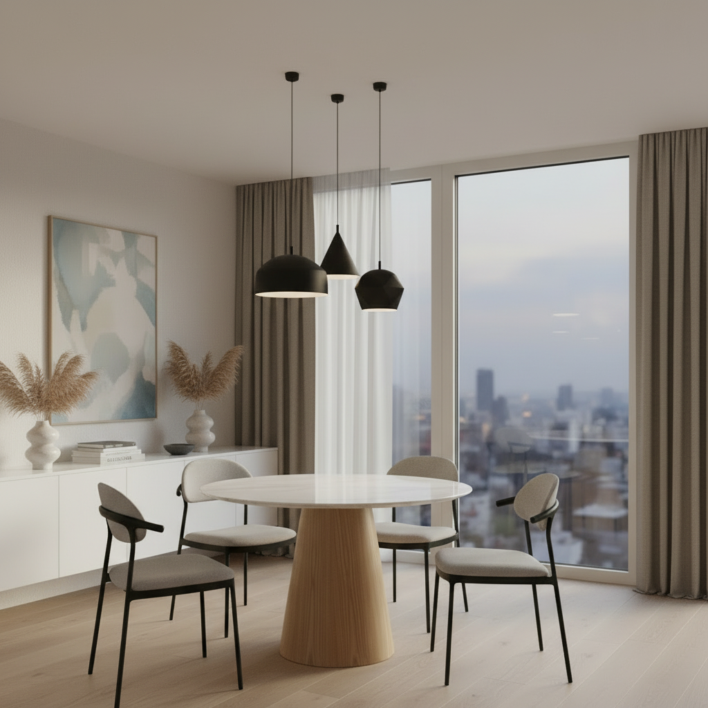 The Geometric Marble Masterpiece