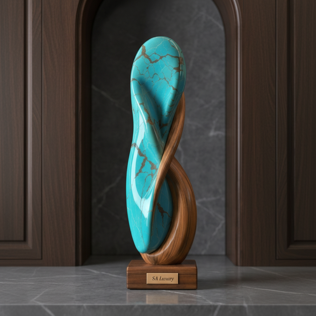 The Azure Embrace, Handcrafted Masterpiece