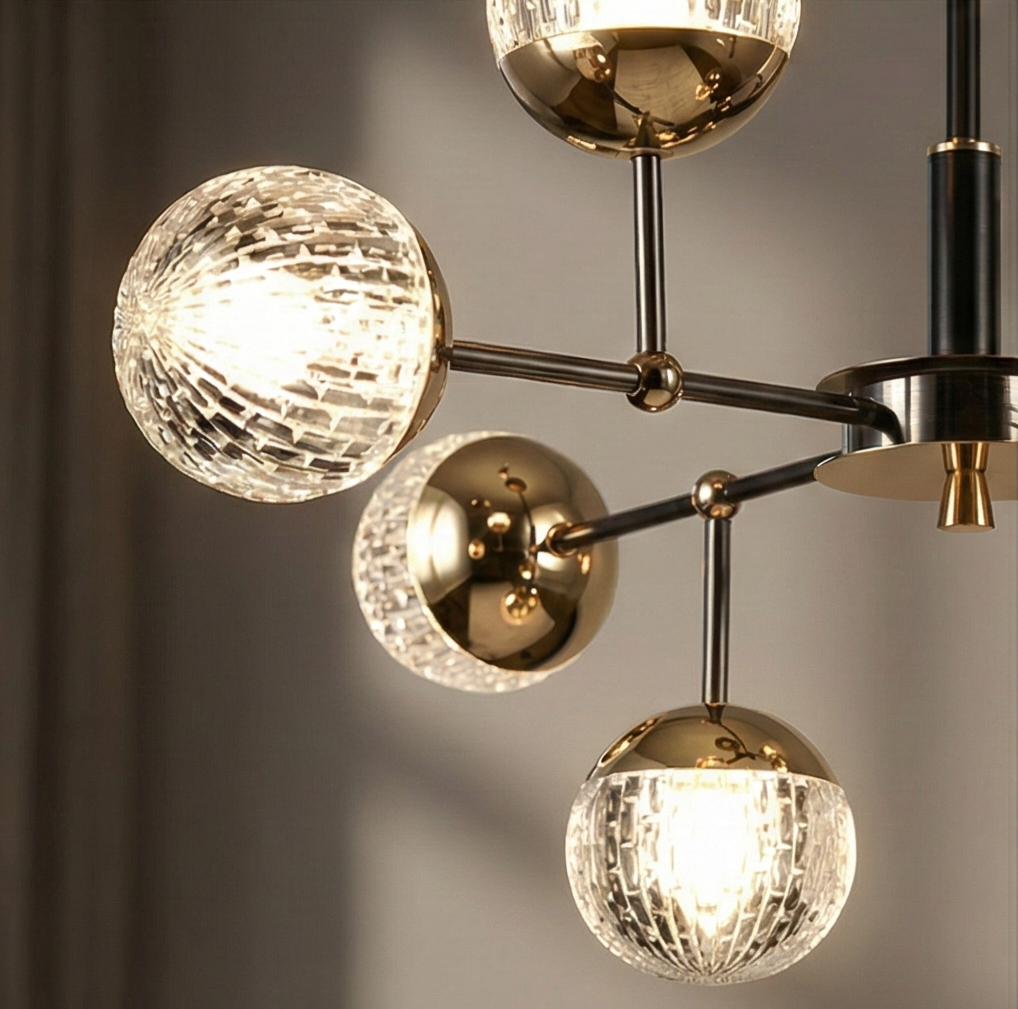 The Aura Sphere Chandelier