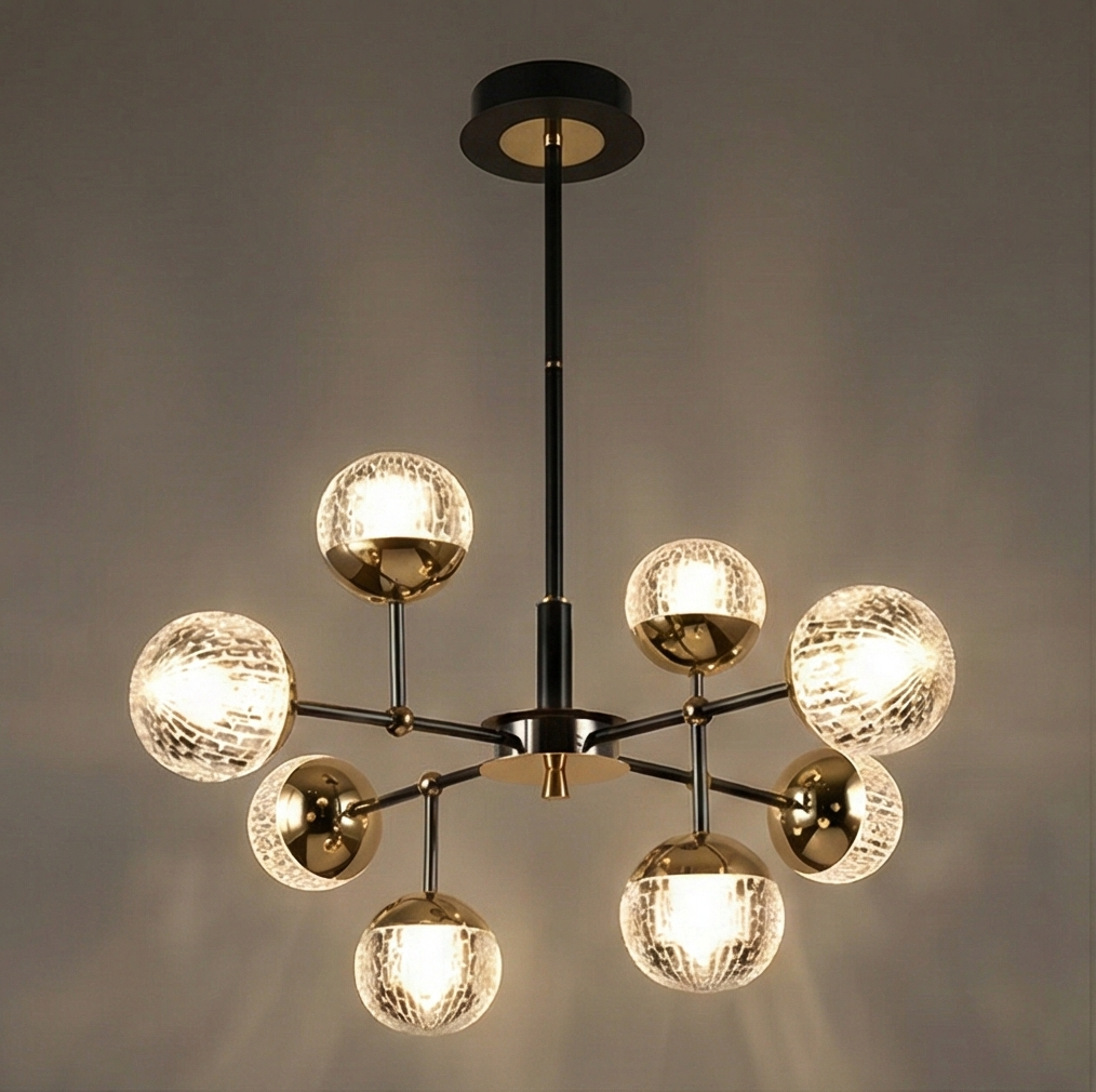 The Aura Sphere Chandelier