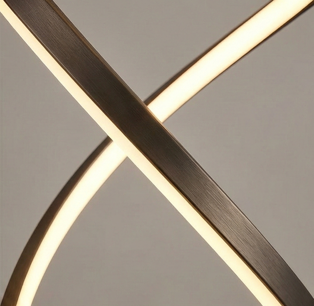 Modern LED Statement Chandelier