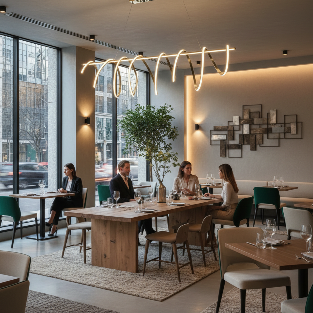 Helix Luminary: The Art of Fluid Light