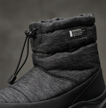 Lightweight Padded Winter Boot with Drawstring Collar