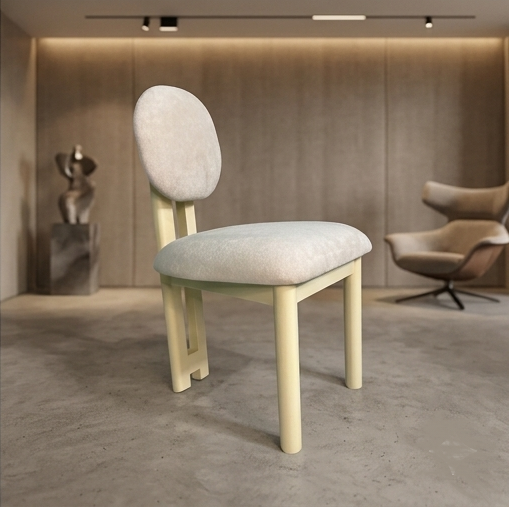 The Elara Sculptural Accent Chair