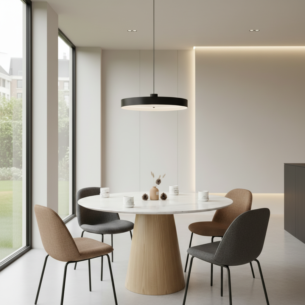 The Geometric Marble Masterpiece