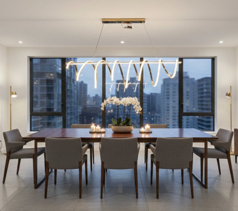 Helix Luminary: The Art of Fluid Light