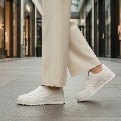 Classic Minimalist White Sneakers