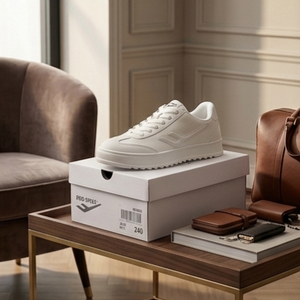 Classic Minimalist White Sneakers